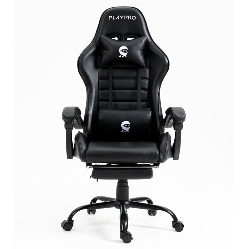 Silla-Gamer-Playpro-X1-Negro-Base-de-Metal