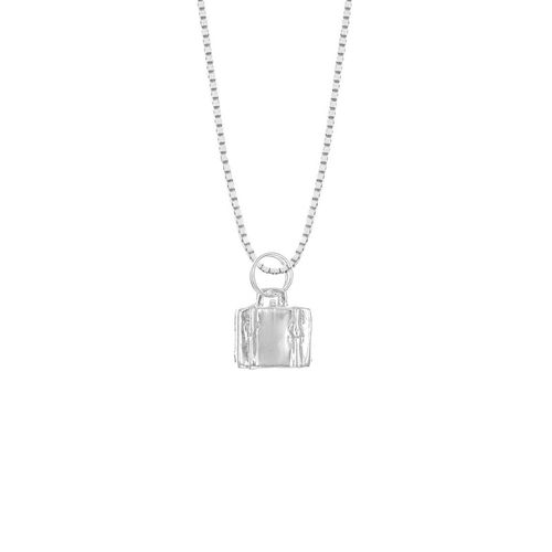 Collar Maleta en Plata 925