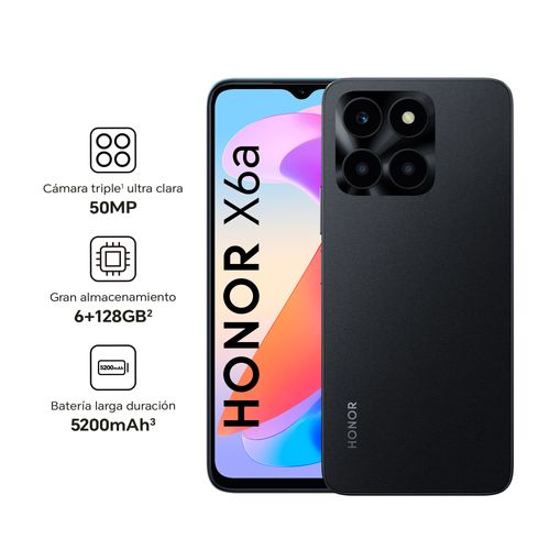 HONOR X6a 4GB+128GB - Midnight Black