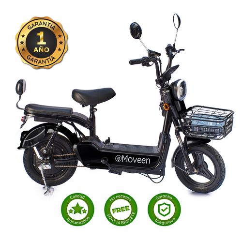 BICIMOTO ELÉCTRICA MOVEEN MED URBAN 2 NEGRO