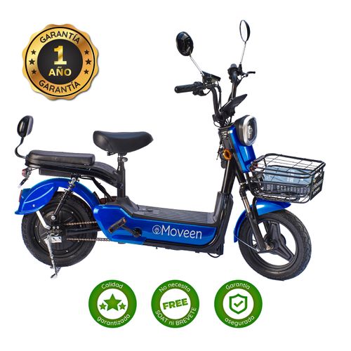 BICIMOTO ELÉCTRICA MOVEEN MED URBAN 2 AZUL