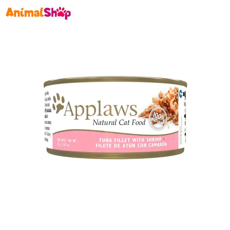 Applaws-Filete-De-Atun-Con-Camaron--Alimento-Gatos-70Gr