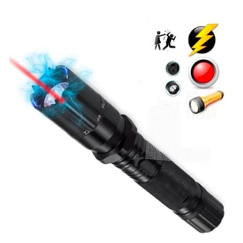 LINTERNA PUNTERO LASER ELECTROSHOCK PARALIZADOR