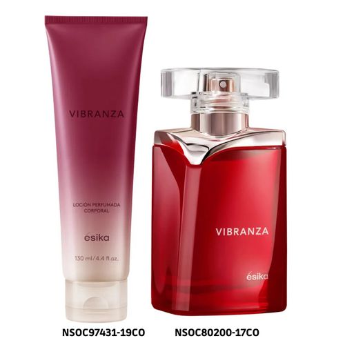 Set Esika Vibranza Perfume y Loción Corporal