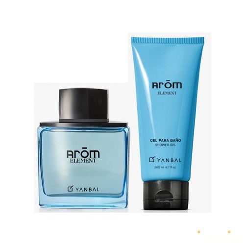 Set Yanbal Arom Element Eau de Parfum for Men 90 ml y Gel de Baño