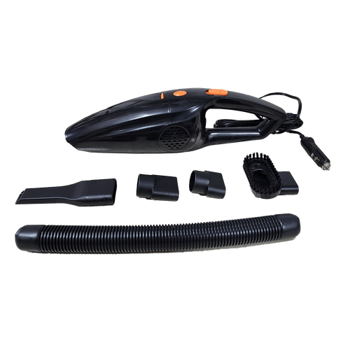 DORA-ASPO - ASPIRADORA NEGRO120W 12V LONGITUD DE CABLE 4.5M C/ ACCESORIOS