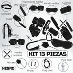 Kit-Sado---Bondage-Bdsm-Para-Parejas---13-Piezas-Sexuales---Negro