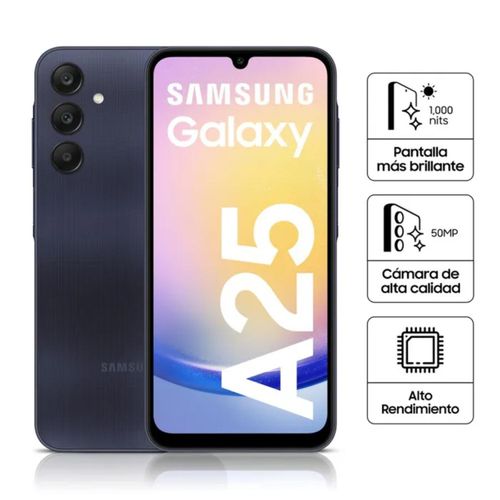 Samsung Celular Galaxy A25 5G 128GB 6GB 6.5"Negro