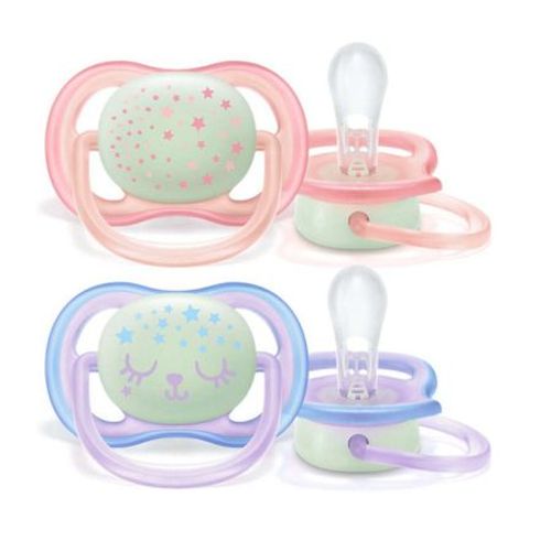 CHUPON ULTRA AIR NOCHE NIÑA 0-6M X2 PHILIPS AVENT