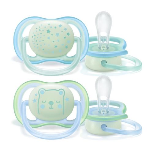 CHUPON ULTRA AIR NOCHE NIÑO 0-6M X2 PHILIPS AVENT