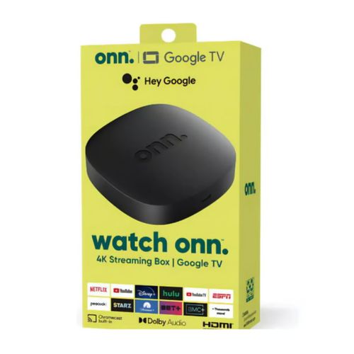 Streaming Watch Onn Google TV 4K con Control Remoto de Voz