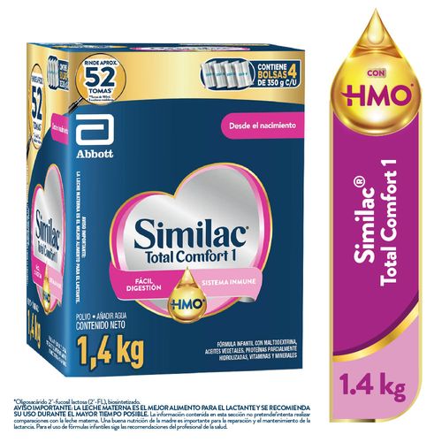 Fórmula Infantil SIMILAC Total Comfort Caja 1.4Kg