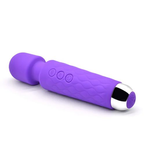 Consolador Vibrador De Punta Flexible Exitager Kira Color Morado