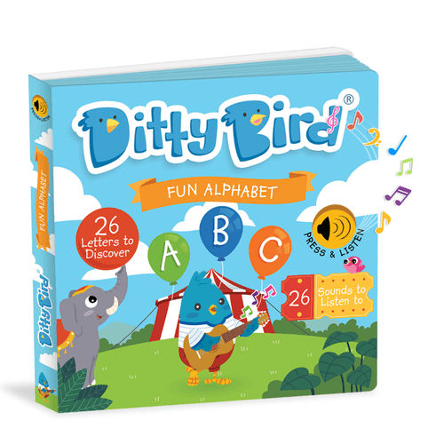 Libro musical Ditty Bird Alfabeto divertido (Inglés)