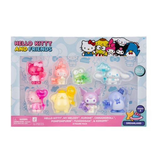 Figuras Hello Kitty Pack X8