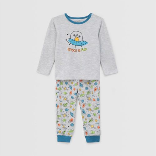 Pijama Para Recien Nacido Baby Circus Algodon 2 Piezas