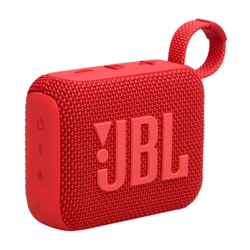 PARLANTE JBL BLUETOOTH GO 4 RESISTENTE AL POLVO Y AGUA IP67 ROJO