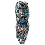Tatuaje-manga-temporal-falso-para-brazo-o-pierna-tigre-colores-48x17cm