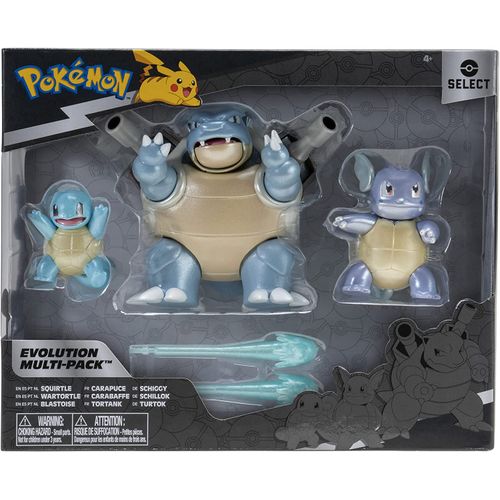 POKEMON SELECT SQUIRTLE WARTOTLE BLASTOISE