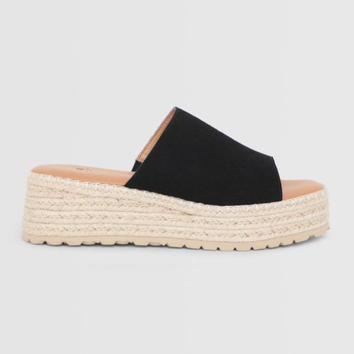 Sandalias Mujer Sisalme Black Malabar Negro