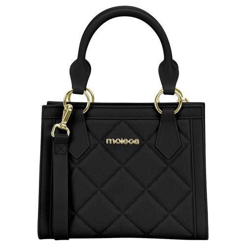Cartera Moleca Bolso Mano Negro