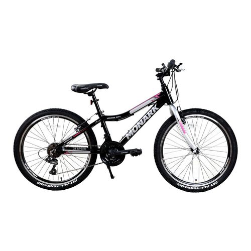 Bicicleta para Mujer Monark Mirage City 2 24" Negro/Fucsia