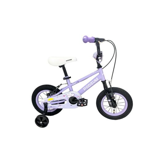 Bicicleta Podium Para Niño Odysseus Aro 12" Morado