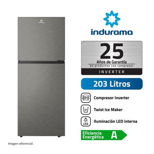 Refrigeradora Indurama 203L Top Mount RI-359I Croma