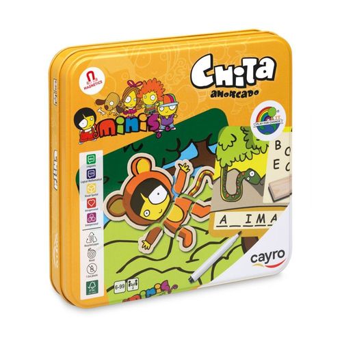 Juego De Mesa Cayro Chita Ahorcado Magnético En Caja