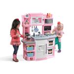 Cocina-para-Niñas-STEP-2-Gourmet-Rosa-con-Accesorios