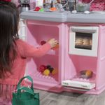 Cocina-para-Niñas-STEP-2-Gourmet-Rosa-con-Accesorios