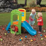 Resbaladera-Tobogan-para-Niños-STEP-2-con-Juego-de-Pelotas-Multicolor