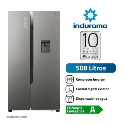 Indurama Refrigeradora 508LT Side by Side RI-788DI Croma