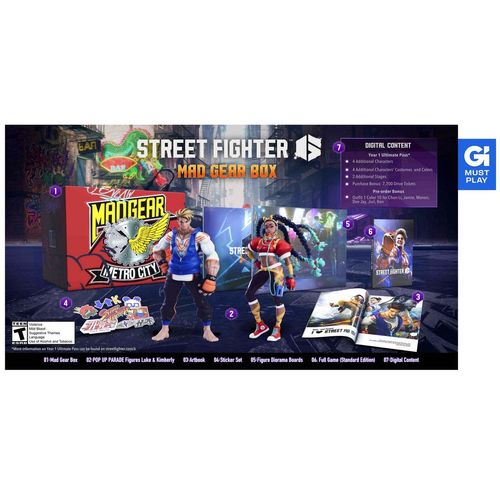 Street Fighter 6 Collector's Edition - PlayStation 5 + POLO + POSTER