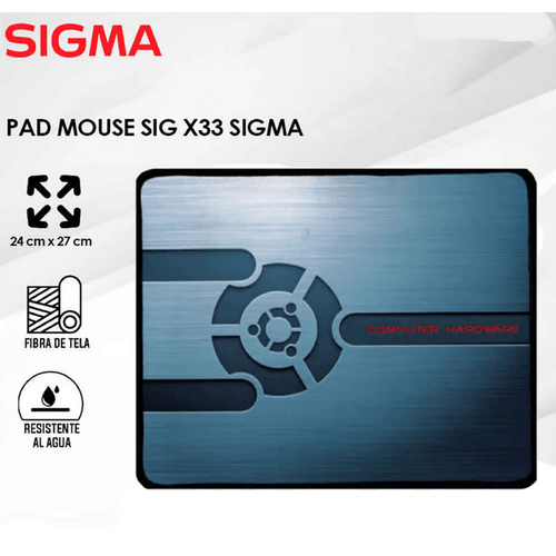 PAD MOUSE - SIG X33+W HARDWARE SIGMA