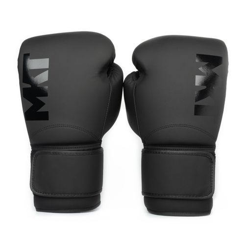 Guantes de Boxeo Makoto M2 Mate Negro- 100% Poliuretano - 12oz