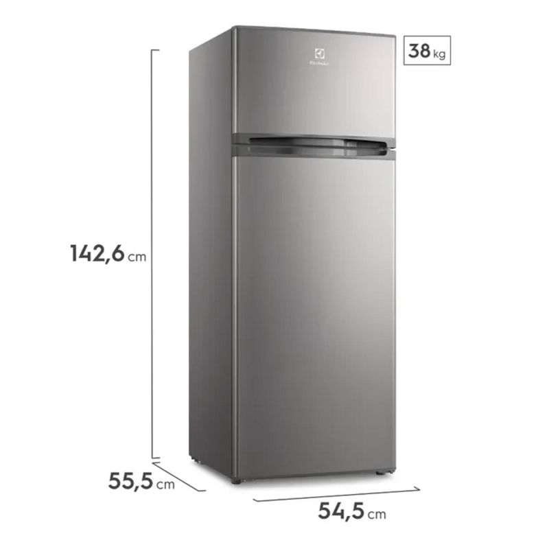 Refrigerador-Electrolux-Top-Mount-Frost-205L-Silver