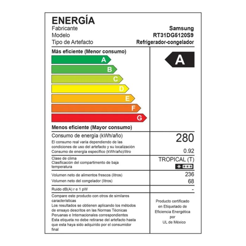 Refrigeradora-Samsung-Top-Freezer-304LT-RT31DG5120S9PE-Silver