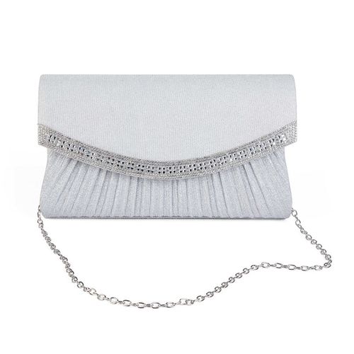 Cartera para Fiesta Mujer 8074 PLATA