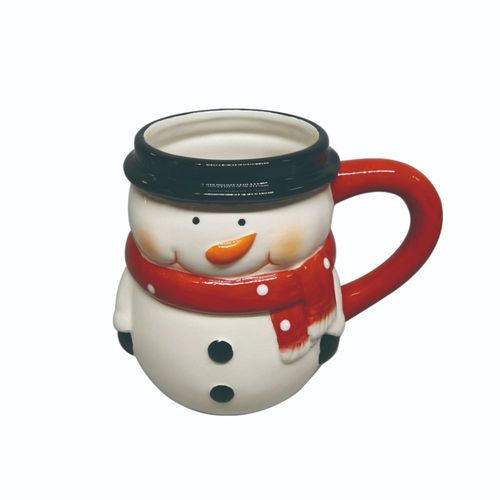 Mug Snowman 14.5X10.5X12 Cm Kaz Home