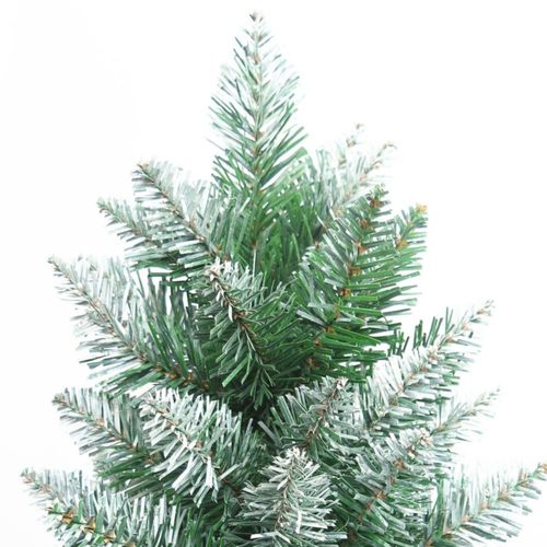 Arbol De Navidad Verde Con Nieve 50 Cm 40Tips