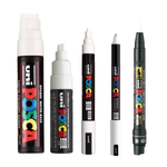 Set-Marcadores-Posca-White-Collection