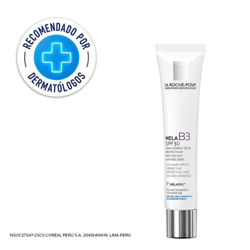 Crema Hidratante Anti-Manchas La Roche Posay  Mela B3 40Ml