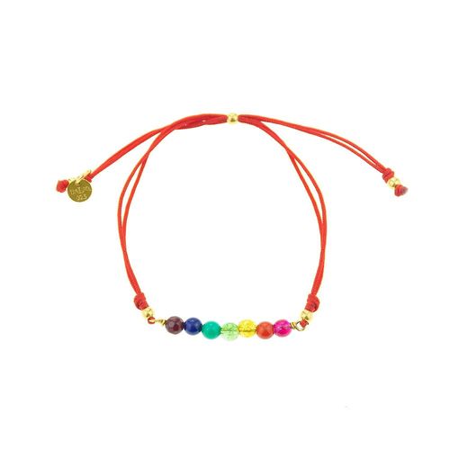 Pulsera Baliq 7 Chakras Goldensilver