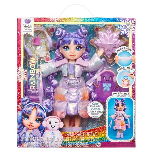 Muñeca Rbow High Winter Wonderlan- Violet