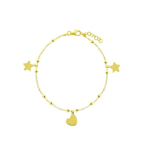 Pulsera Baliq Estrella Corazón Goldensilver