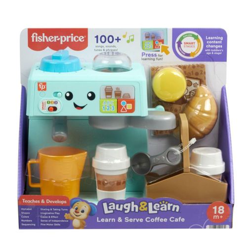 Ríe Y Aprende Fisher Price Mi Primera Máquina De Café