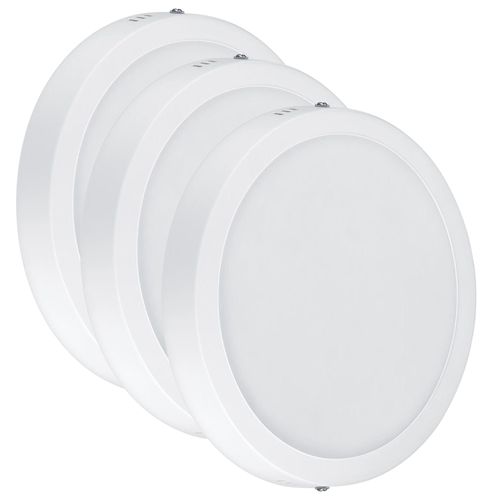 PANEL LED REDONDO LUZ BLANCO 24W FSL PACK 3 UNIDADES