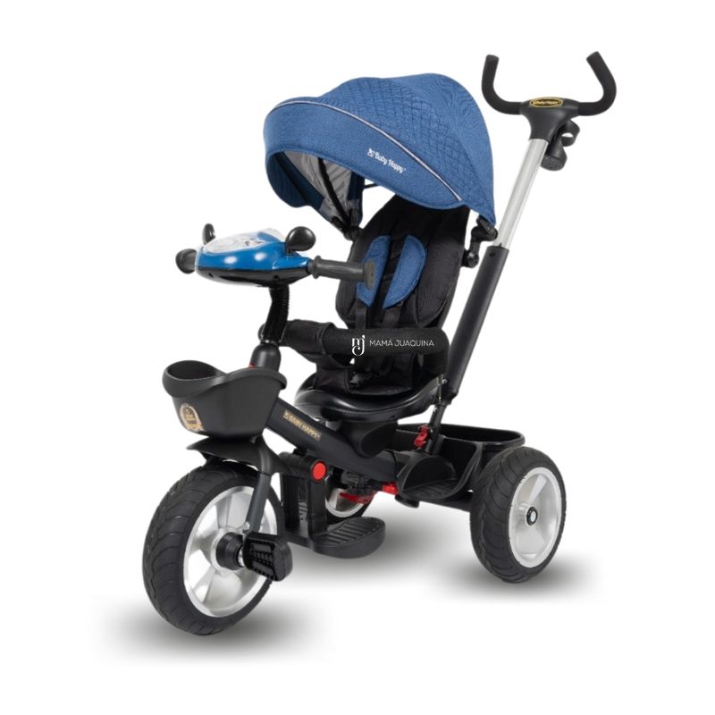 Triciclo-Guiador-Baby-Happy-Super-Speed-Musical-Azul