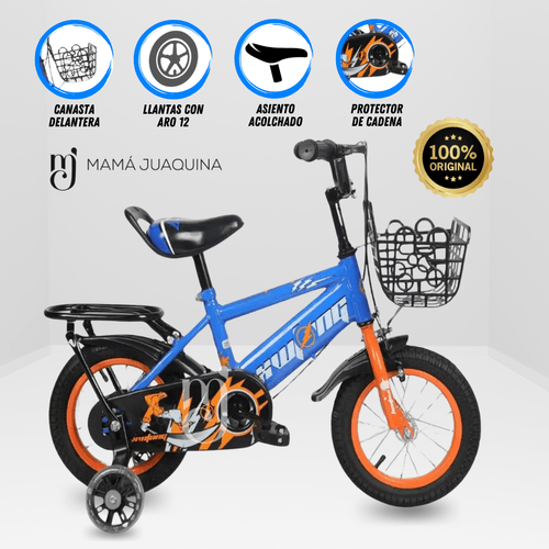 Bicicleta Aro 12 «DREW» Azul